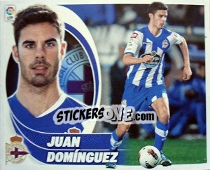 Sticker Juan Domínguez (10) - Liga Spagnola 2012-2013 n. 163 - Colecciones ESTE