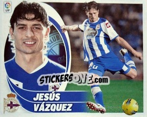 Sticker Jesús Vázquez (11) - Liga Spagnola 2012-2013 n. 164 - Colecciones ESTE