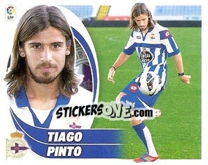 Figurina Tiago Pinto (7BIS) Colocas - Liga Spagnola 2012-2013 - Colecciones ESTE
