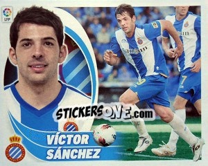 Sticker Víctor Sánchez (8) - Liga Spagnola 2012-2013 n. 191 - Colecciones ESTE