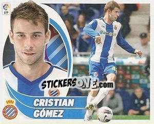 Sticker Cristian Gómez (9) - Liga Spagnola 2012-2013 - Colecciones ESTE