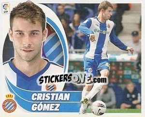 Sticker Cristian Gómez (9) - Liga Spagnola 2012-2013 n. 192 - Colecciones ESTE
