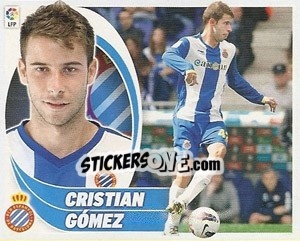 Cromo Cristian Gómez (9) - Liga Spagnola 2012-2013 - Colecciones ESTE