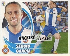 Figurina Sergio García (15A) - Liga Spagnola 2012-2013 - Colecciones ESTE