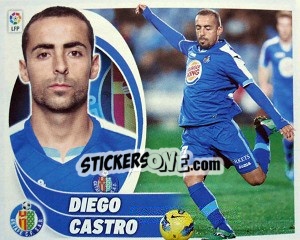 Sticker Diego Castro (14) - Liga Spagnola 2012-2013 - Colecciones ESTE