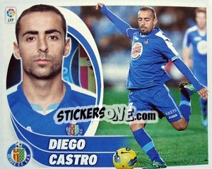 Sticker Diego Castro (14) - Liga Spagnola 2012-2013 n. 228 - Colecciones ESTE