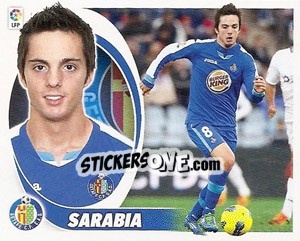 Cromo Sarabia (15B) - Liga Spagnola 2012-2013 - Colecciones ESTE