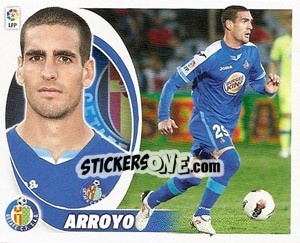 Sticker Arroyo (7BIS) Colocas - Liga Spagnola 2012-2013 n. 232 - Colecciones ESTE
