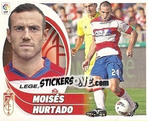 Cromo Moisés Hurtado (9) - Liga Spagnola 2012-2013 - Colecciones ESTE