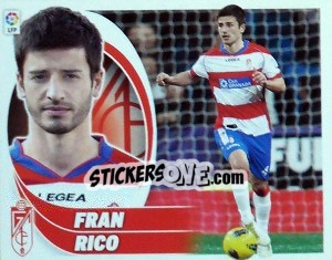 Sticker Fran Rico (11) - Liga Spagnola 2012-2013 n. 255 - Colecciones ESTE