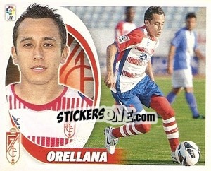 Sticker Orellana (13) - Liga Spagnola 2012-2013 n. 258 - Colecciones ESTE