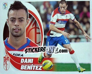 Cromo Dani Benítez (14) - Liga Spagnola 2012-2013 - Colecciones ESTE