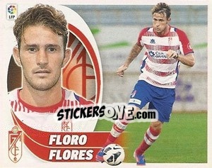 Sticker Floro Flores (15) - Liga Spagnola 2012-2013 n. 260 - Colecciones ESTE