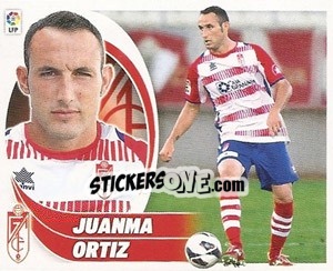 Sticker Juanma Ortiz (7BIS) Colocas - Liga Spagnola 2012-2013 n. 262 - Colecciones ESTE
