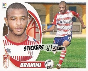 Sticker Brahimi (11BIS) Colocas - Liga Spagnola 2012-2013 n. 266 - Colecciones ESTE