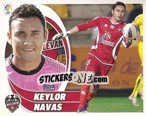 Sticker Keylor Navas (2) - Liga Spagnola 2012-2013 n. 274 - Colecciones ESTE