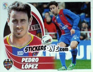 Sticker Pedro López (3) - Liga Spagnola 2012-2013 n. 275 - Colecciones ESTE