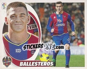 Cromo Ballesteros (4) - Liga Spagnola 2012-2013 n. 276 - Colecciones ESTE