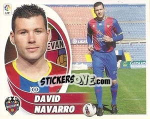 Sticker David Navarro (5) - Liga Spagnola 2012-2013 n. 277 - Colecciones ESTE