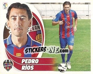 Cromo Pedro Ríos (9) - Liga Spagnola 2012-2013 - Colecciones ESTE