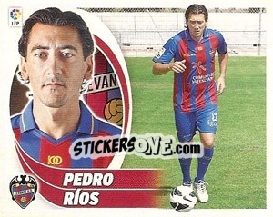 Sticker Pedro Ríos (9) - Liga Spagnola 2012-2013 n. 281 - Colecciones ESTE