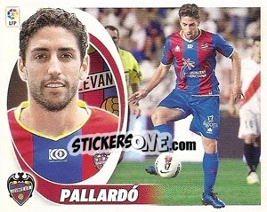 Sticker Pallardó (10) - Liga Spagnola 2012-2013 n. 282 - Colecciones ESTE