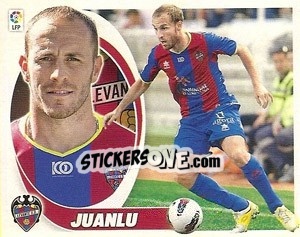 Sticker Juanlu (13A) - Liga Spagnola 2012-2013 - Colecciones ESTE