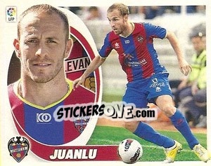 Sticker Juanlu (13A) - Liga Spagnola 2012-2013 n. 285 - Colecciones ESTE