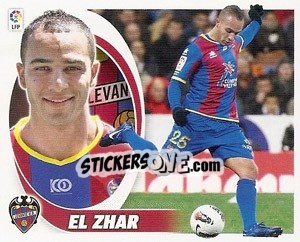 Sticker El Zhar (13B) - Liga Spagnola 2012-2013 n. 286 - Colecciones ESTE