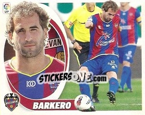 Figurina Barkero (14) - Liga Spagnola 2012-2013 n. 287 - Colecciones ESTE