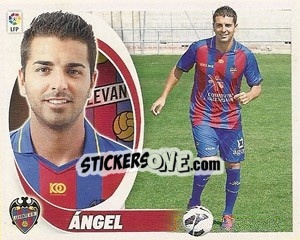 Sticker Ángel (15) - Liga Spagnola 2012-2013 n. 288 - Colecciones ESTE