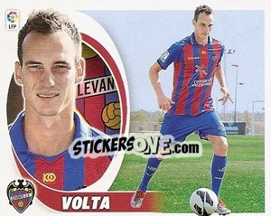 Sticker Volta (5BIS) Colocas - Liga Spagnola 2012-2013 n. 292 - Colecciones ESTE