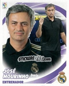 Sticker Jose Mourinho - Liga Spagnola 2012-2013 n. 302 - Colecciones ESTE