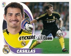 Sticker Casillas (1) - Liga Spagnola 2012-2013 n. 303 - Colecciones ESTE