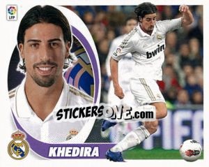 Sticker Khedira (9A) - Liga Spagnola 2012-2013 n. 313 - Colecciones ESTE
