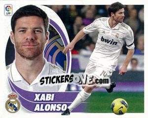 Sticker Xabi Alonso (10) - Liga Spagnola 2012-2013 n. 315 - Colecciones ESTE