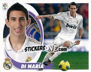 Sticker Di María (13) - Liga Spagnola 2012-2013 n. 319 - Colecciones ESTE
