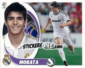 Figurina Morata (15BIS) Colocas - Liga Spagnola 2012-2013 - Colecciones ESTE