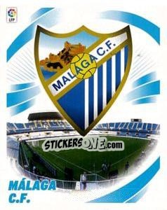 Sticker Escudo MÁLAGA C.F. - Liga Spagnola 2012-2013 - Colecciones ESTE