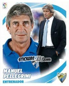 Sticker Manuel Pellegrini - Liga Spagnola 2012-2013 n. 332 - Colecciones ESTE