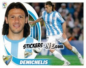 Sticker Demichelis (5) - Liga Spagnola 2012-2013 n. 338 - Colecciones ESTE