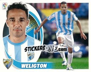 Sticker Weligton (6) - Liga Spagnola 2012-2013 - Colecciones ESTE
