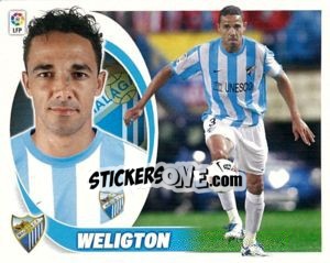 Sticker Weligton (6) - Liga Spagnola 2012-2013 n. 339 - Colecciones ESTE