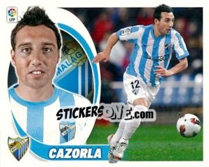 Sticker Cazorla (12) - Liga Spagnola 2012-2013 n. 346 - Colecciones ESTE