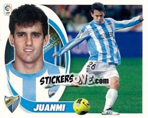 Sticker Juanmi (12BIS) Colocas - Liga Spagnola 2012-2013 - Colecciones ESTE