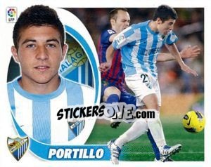 Sticker Portillo (10BIS) Colocas - Liga Spagnola 2012-2013 n. 354 - Colecciones ESTE