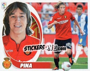 Sticker Pina (10A) - Liga Spagnola 2012-2013 - Colecciones ESTE