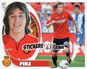 Sticker Pina (10A) - Liga Spagnola 2012-2013 n. 373 - Colecciones ESTE