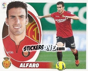 Sticker Alfaro (13) - Liga Spagnola 2012-2013 n. 377 - Colecciones ESTE