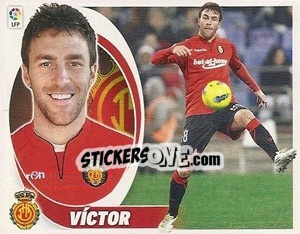 Cromo Víctor (15) - Liga Spagnola 2012-2013 n. 379 - Colecciones ESTE